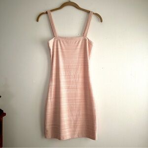 Privacy‎ Please • Ribbed Pink Tank Dress
